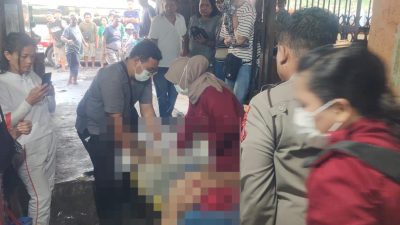 Melalui Laporan CC 110, Polsek Siantar Barat Cek TKP Temuan Mayat di Pasar Horas