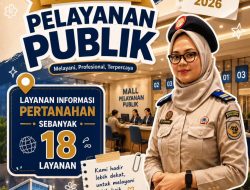 Mall Pelayanan Publik Layani 18 Permohonan Informasi Pertanahan pada Periode 6–10 Juli 2026