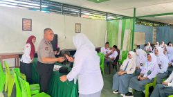 Tanamkan Nilai Toleransi dan Taat Hukum Sejak Dini, Polres Bitung Bekali Peserta MATAMUDA Madrasah Aliyah Al Khairaat