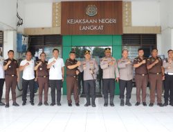 Bangun Sinergi Penegakan Hukum, Kapolres Langkat Jalin Silaturahmi ke Plt Bupati Langkat,dan Kejari