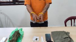 Simpan Sabu dan Ganja di Dua Lokasi, Petani di Karo Ditangkap Satresnarkoba