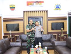 Perkuat Sinergi TNI-Polri, Kapolres Langkat Silaturahmi dengan Dandim 0203/Langkat