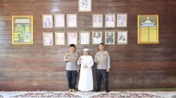 Pererat Silaturahmi dengan Ulama, KA SPN Polda Sumut dan Kapolres Langkat Kunjungi Madrasah Tuan Guru Besilam