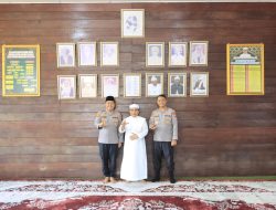 Pererat Silaturahmi dengan Ulama, KA SPN Polda Sumut dan Kapolres Langkat Kunjungi Madrasah Tuan Guru Besilam