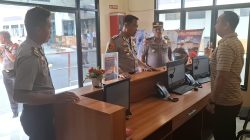 Kapolres Bitung Sidak SPKT dan Call Center 110, Pastikan Pelayanan Prima bagi Masyarakat