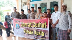 Polsek Kuala Gelar Jumat curhat, Serap Aspirasi dan Perkuat Kedekatan dengan Masyarakat