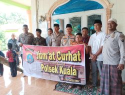 Polsek Kuala Gelar Jumat curhat, Serap Aspirasi dan Perkuat Kedekatan dengan Masyarakat
