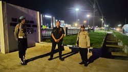 Antisipasi Geng Motor dan Kejahatan 3C, Polsek Gebang Patroli Blue Light