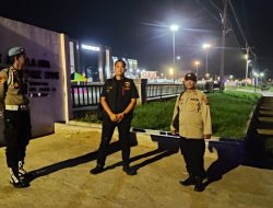 Antisipasi Geng Motor dan Kejahatan 3C, Polsek Gebang Patroli Blue Light