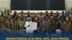 Kementerian ATR/BPN, KPK, dan Pemda Jawa Barat Sepakati Kerja Sama dalam Upaya Pencegahan Korupsi serta Penguatan Ekonomi Daerah