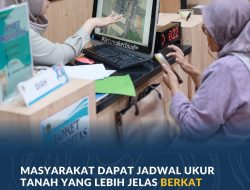 Masyarakat Dapat Jadwal Ukur Tanah yang Lebih Jelas Berkat Layanan Pengukuran Terjadwal