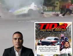 TRAGEDI DRAG RACE UPAI, Fikri desak Polda Sulut Periksa Kapolres dan Penyelenggara Diduga Izin Tidak SOP “Kelalaian Tidak bisa di sebut sebagai Musibah”