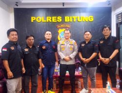 LSM GTI dan Kapolres Bitung Jalin Sinergitas, Perkuat Fungsi Kontrol dan Lawan Hoaks