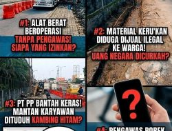 Dugaan Penjualan Material Proyek BRT Mebidang di Amplas Disorot, Pengawasan Alat Berat Dipertanyakan