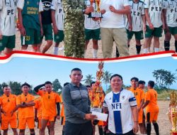 Final Sepak Bola HUT ke-81 RI di Tanjung Merah Berlangsung Meriah dan Aman