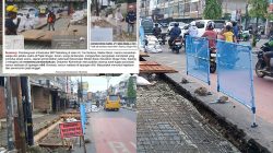 Akses Rumah dan Tempat Usaha Tertutup, Proyek BRT Membidangi di Medan Tuai Keluhan Para Warga