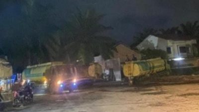 Warga Benarkan Aktivitas CPO Diduga ilegal dijalan Letnan Umar Bakri Paya Roba, Kecamatan Binjai Barat.Aparat Diminta Segera Bertindak