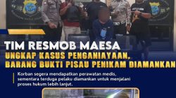 Tim Resmob Polsek Maesa Bergerak Cepat, Pelaku Penganiayaan dengan Pisau Diamankan