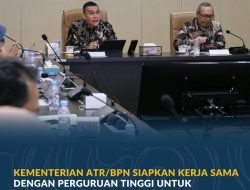 Kementerian ATR/BPN Siapkan Kerja Sama dengan Perguruan Tinggi untuk Percepat Penyusunan RDTR
