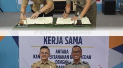 Kantor Pertanahan Kota Medan dan Bapenda Kota Medan Perkuat Sinergi Implementasi Program PERINTIS 10 Hari