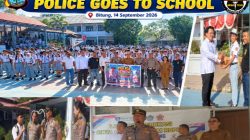 Police Goes To School, Polsek Maesa Dekatkan Polisi dengan Pelajar SMAN 2 Bitung