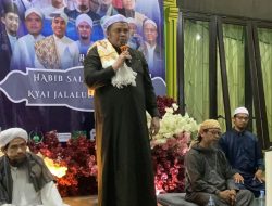 KAPOLRES BINJAI HADIRI MAULID ARBA’IN DI MASJID AS-SYAKIRIN, AJAK MASYARAKAT JAGA KAMTIBMAS