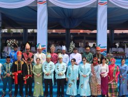 Kenakan Pakaian Adat di HUT ke-36 Kota Bitung, Kapolres Arie Tegaskan Semangat Persatuan dalam Keberagaman