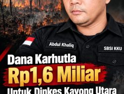 Dana Karhutla Rp1,6 Miliar untuk Dinkes Kayong Utara, Abdul Khaliq Soroti Potensi Tumpang Tindih Anggaran dan Akuntabilitas