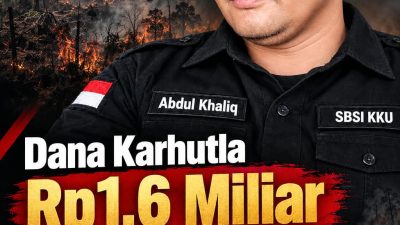 Dana Karhutla Rp1,6 Miliar untuk Dinkes Kayong Utara, Abdul Khaliq Soroti Potensi Tumpang Tindih Anggaran dan Akuntabilitas