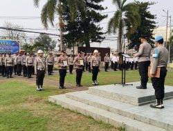 Kapolres Bitung Pimpin Upacara PTDH Dua Personel, Tegaskan Integritas dan Disiplin Jadi Harga Mati