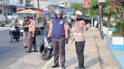 KAPOLRES BITUNG PIMPIN PENGATURAN LALU LINTAS, 225 PERSONEL DITERJUNKAN