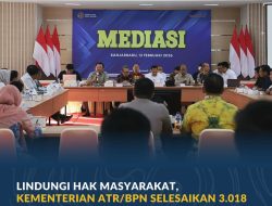 Lindungi Hak Masyarakat, Kementerian ATR/BPN Selesaikan 3.018 Kasus Pertanahan