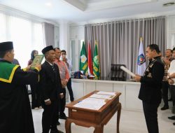 Wali Kota Lhokseumawe Lantik T. Sofianus sebagai Direktur PDAM Ie Beusaree Rata Periode 2026–2031