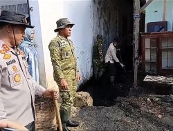 Dandim, Wali Kota, dan Kapolres Kompak Turun Lapangan, Bersihkan Drainase Kawasan Kumuh Pusong Baru