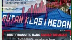 Waaww Telah Gempar dan Viral Rutan Kelas 1 Tanjung Gusta Medan DIDUGA Lakukan Jual Beli Kamar Tahanan