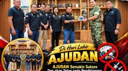 AJUDAN Silaturahmi ke Kodim 0201 Medan, Perkuat Sinergi Berantas Judi dan Narkoba