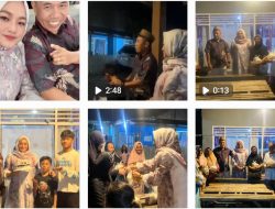 Rejeki Bhayangkari Melalui Jual Kue UMKM Polres Bitung, Polisi Humanis Berkopiah dan Bhayangkarinya Berbagi Sembako kepada Ibu-Ibu Lansia